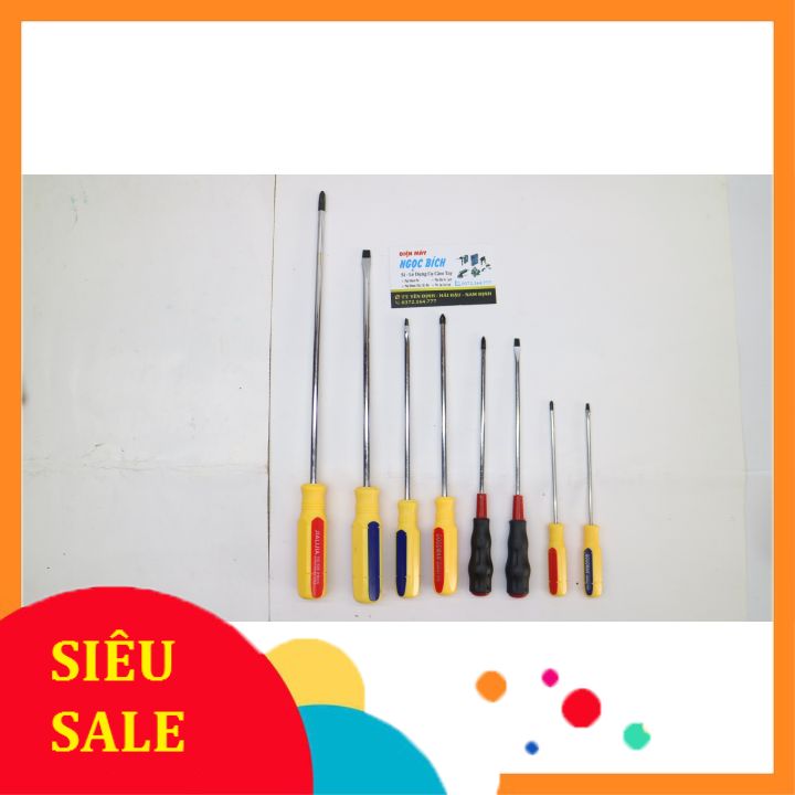 Tua vít sọc đủ size 3mm 4mm 5mm 6mm - 1 chiếc