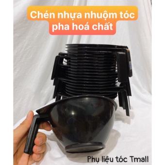 Chén nhuộm tóc chén nhựa pha hóa chất ( loại tốt ) FREESHIP chất liệu nhựa bền thiết kế nhỏ gọn quai cầm dài giá rẻ  .
