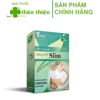 Cốm thảo mộc dáng xinh slim – Hỗ trợ giảm cân, giảm béo, tăng cường chuyển hóa chất béo (20 gói)