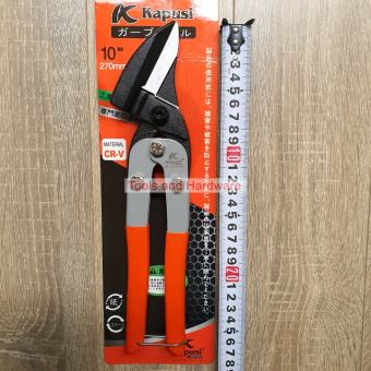 [Chính hãng] KÉO CẮT TÔN MỎ NGHIÊNG 45 ĐỘ KÍCH THƯỚC 10 INCH HÃNG KAPUSI NHẬT BẢN, BẢO HÀNH 12 THÁNG