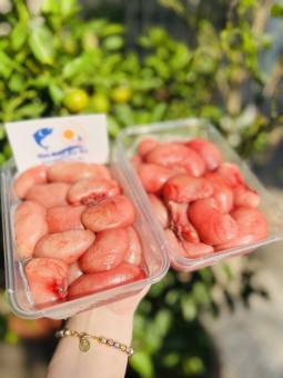 Giá Sỉ 1kg (2 hộp) Ngọc Kê Gà Tây -Hải Sản kỳ hà