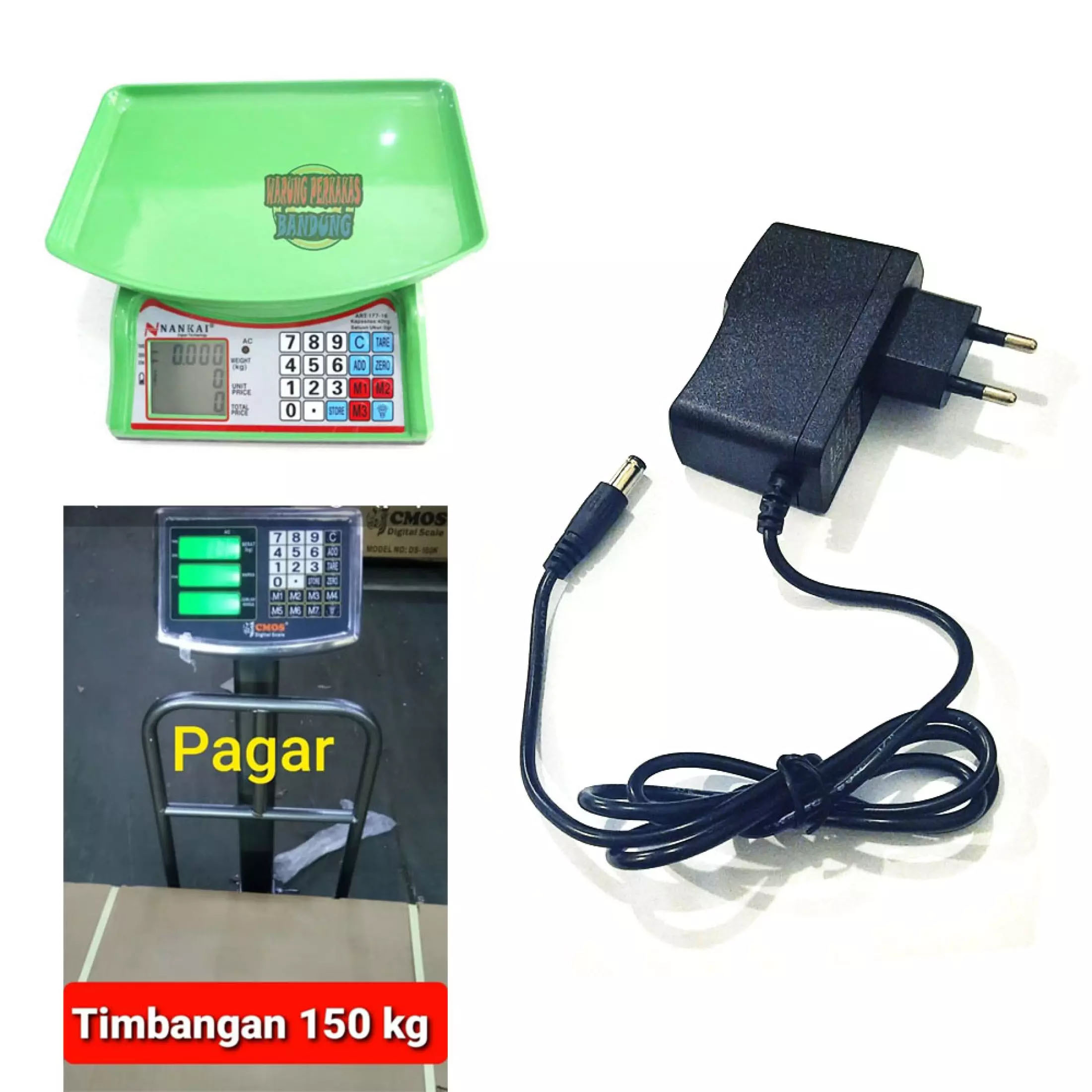 Adaptor Casan Charger Timbangan Duduk Digital 40kg/150 kg Terbaik