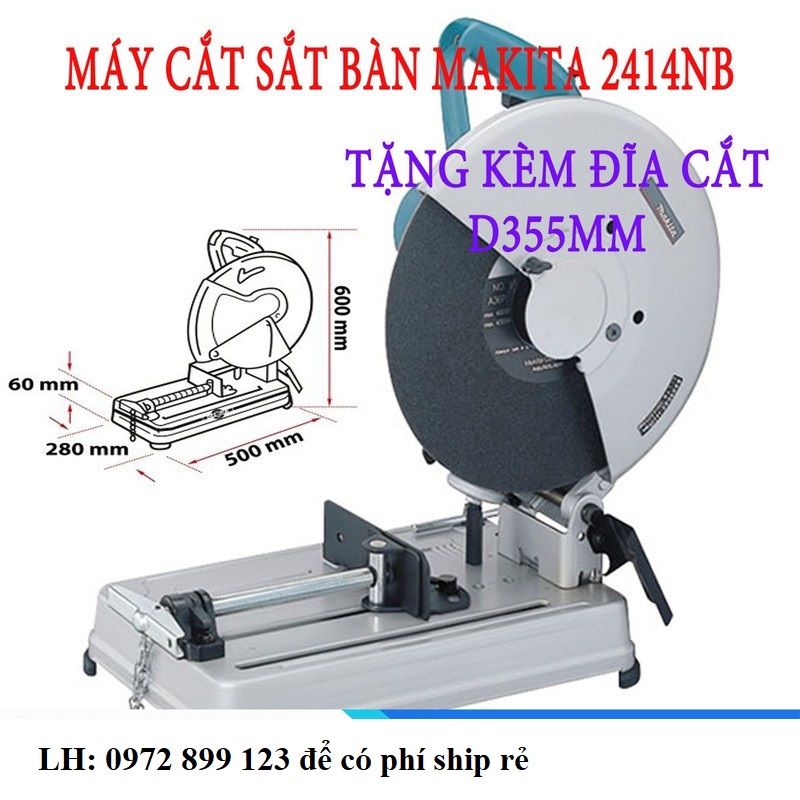 Máy cắt sắt bàn 2414nb