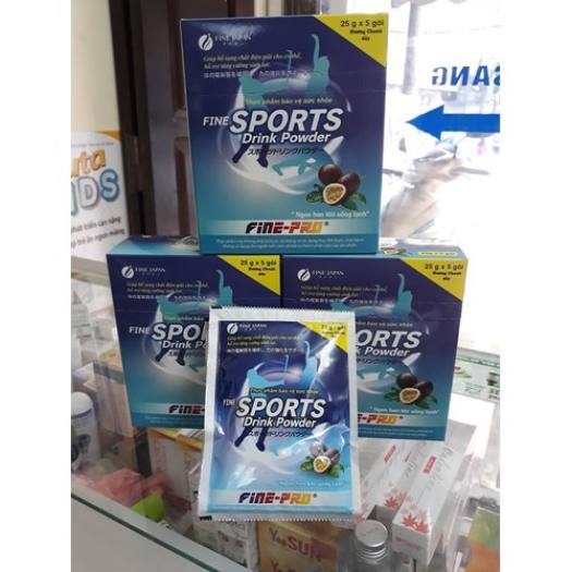 Oresol Nhật - Sport Drink Powder-Cung cấp nước và chất điện giải, nạp năng lượng, tăng cường thể lực (Hộp 5 gói)