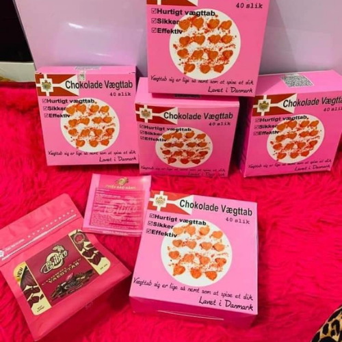 Kẹo Socola Giảm Cân Đan Mạch hộp hồng 20 viên [LOẠI MẠNH] giá dùng thử