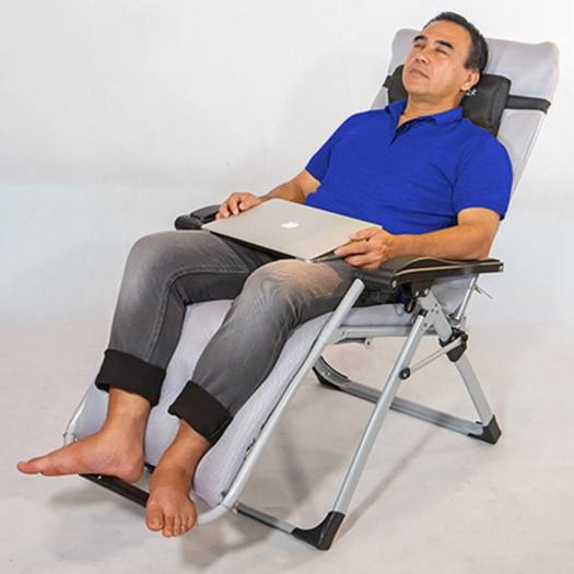 Ghế Tựa Lưng, Ghế Xếp Thư Giãn HAKAWA G21P, Ghế Xếp Quyền Linh HAKAWA HK-G21P - Trọng Tải 300kg - Thay miễn phí phụ kiện nệm và lưới trong 5 NĂM – Bảo hành 25 năm