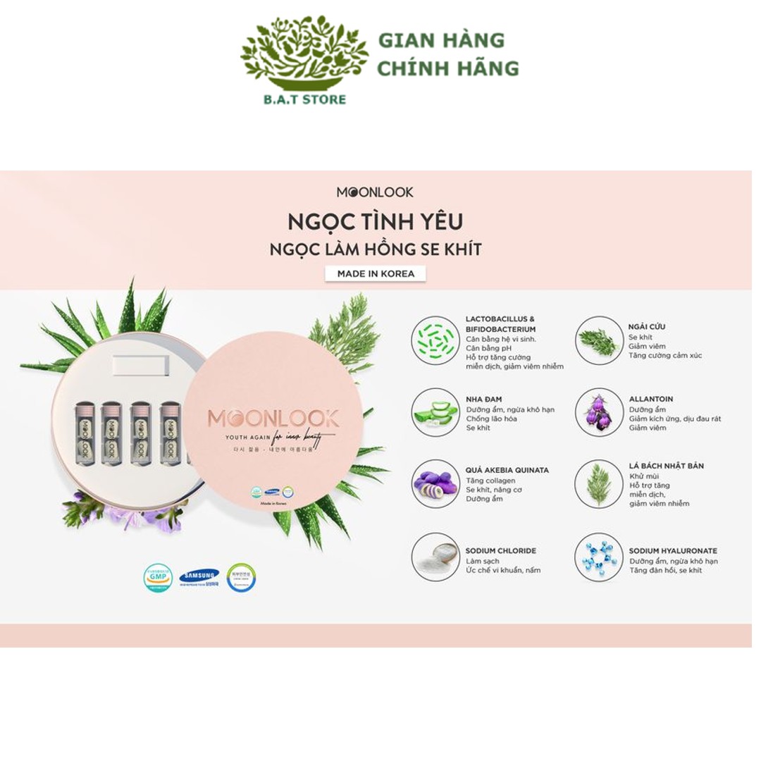 Viên Phụ Khoa MoonLook hộp 10 viên - chính hãng
