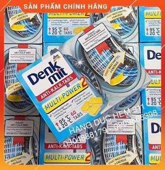 Viên tẩy lồng giặt Denkmit TÁCH LẺ 1 VIÊN nội địa Đức