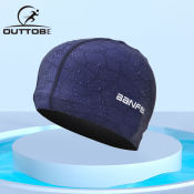 Outtobe Waterproof Quick-drying Swim Cap for Men and Women