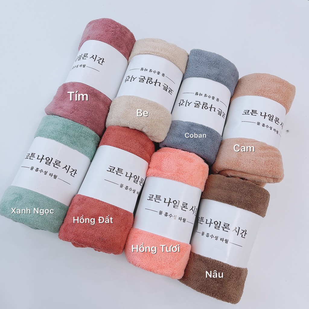 Khăn tắm Hàn sợi bông siêu mềm siêu thấm