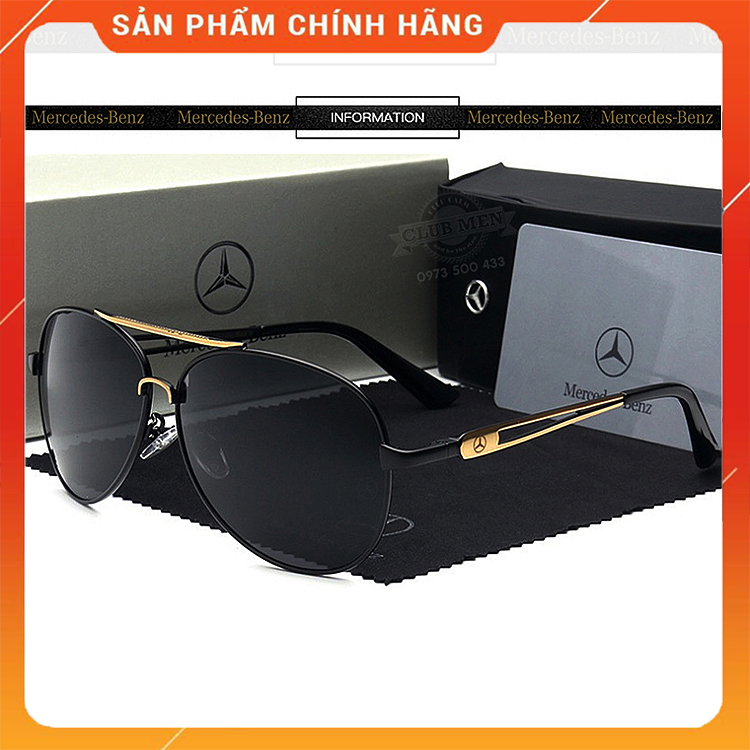 Kính mát kính râm nam phân cực thời trang - Đủ phụ kiện