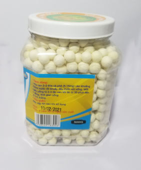 Viên tinh bột nghệ đen mật ong nguyên chất - 500gr
