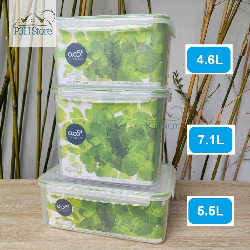 Hộp nhựa bảo quản thực phẩm Lock&Lock kín hơi đa năng nhiều dung tích ZZF150 ZZF160 ZZF151