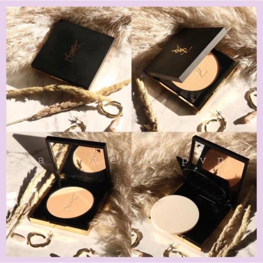 Phấn Phủ Dạng Nén YSL Yves Saint Laurent Encre de Peau All Hours Setting Powder Poudre Cho Lớp Nền Hoàn Hảo 24H