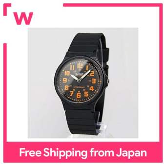 CASIO Đồng Hồ CASIO Nam Quartz MQ-71-4B Đen/Cam