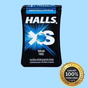 Kẹo Ngậm Halls Xs Bạc Hà Không Đường Giúp Thơm Miệng,Gỉam Ho,Đau Họng