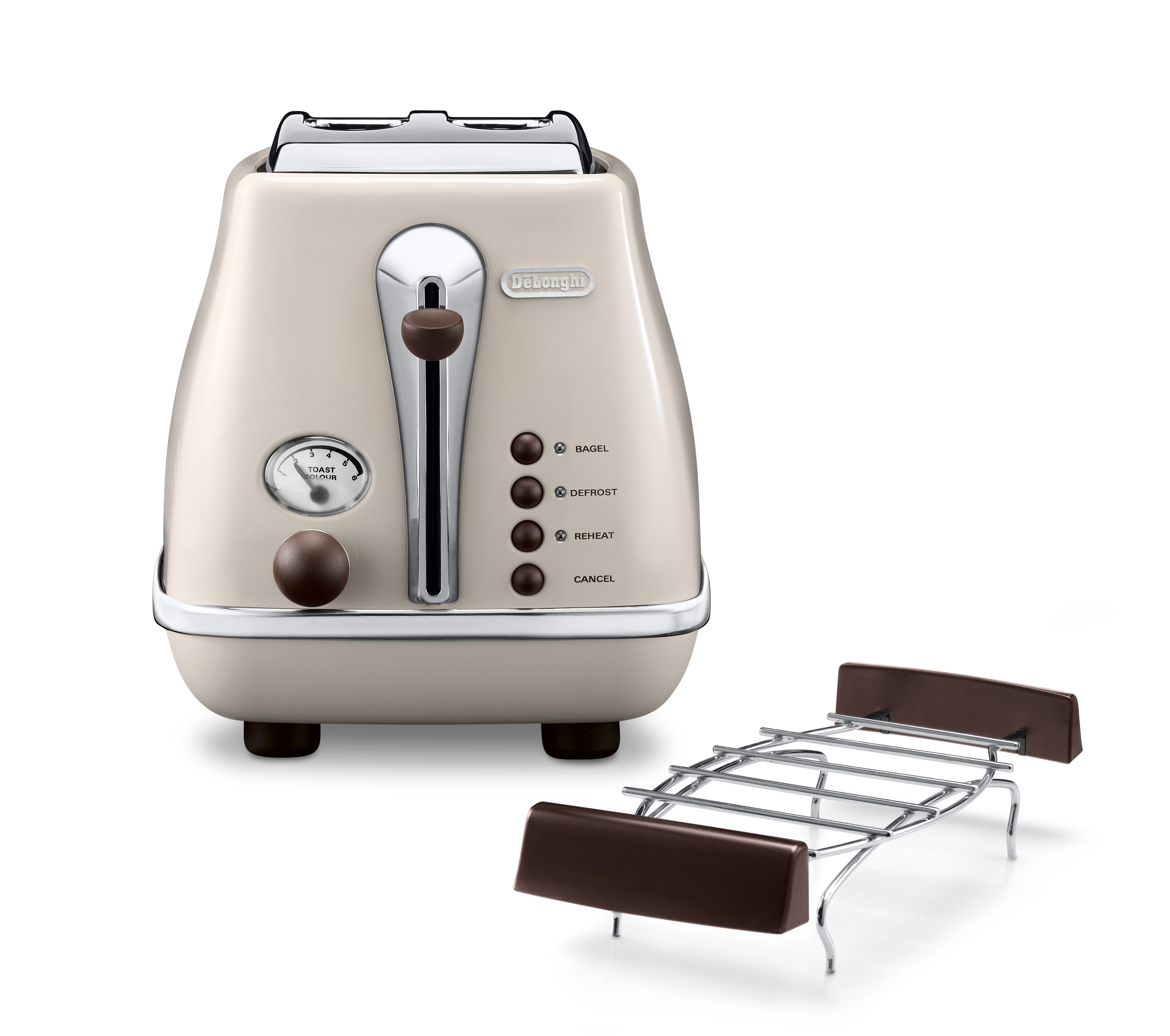 De'Longhi Toaster Icona Vintage CTOV2103.BG ราคา 4,400 บาท*ส่งฟรี