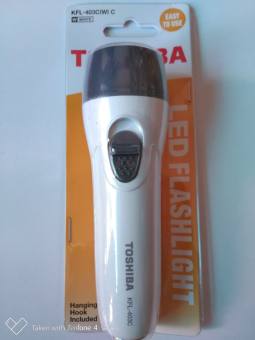 Đèn pin Led mini Toshiba KFL 403C - Tặng 4 viên pin AAA