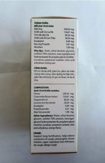 Xịt họng Eugica xịt họng thảo dược Eugica 10ml