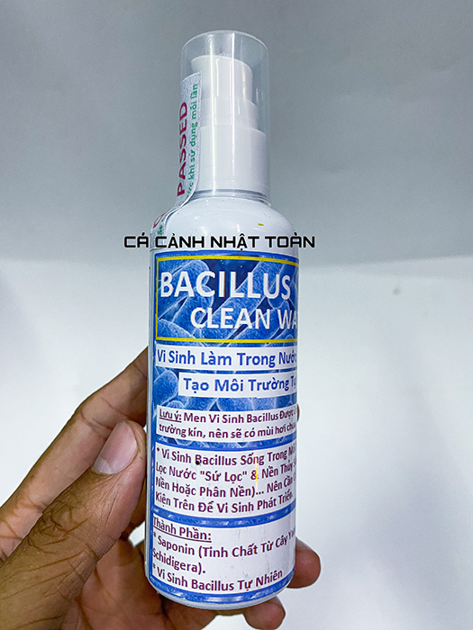 "hoàn tiền đến 10%" men vi sinh làm trong nước cho bể cá cảnh clean water aqua net 100ml