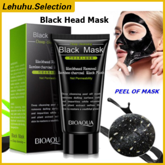 Mụn đầu đen đen mặt nạ trắng đầu mũi Remover Bioaqua làm sạch sâu mụn Mặt nạ lột mụn muka