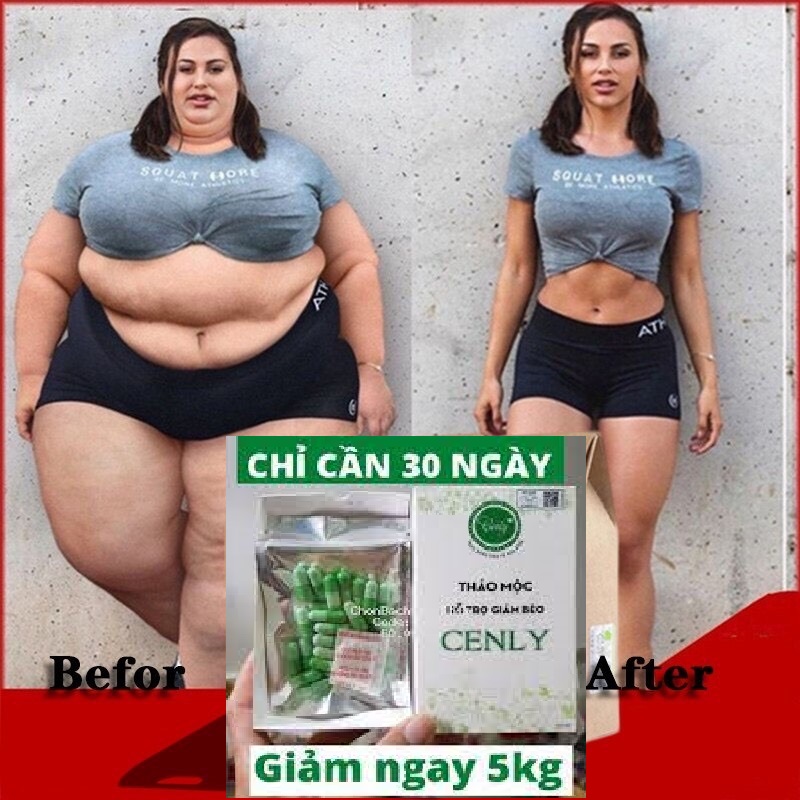 Thảo mộc giảm cân hộp 30viên cenly- giảm ngay từ 3-7kg