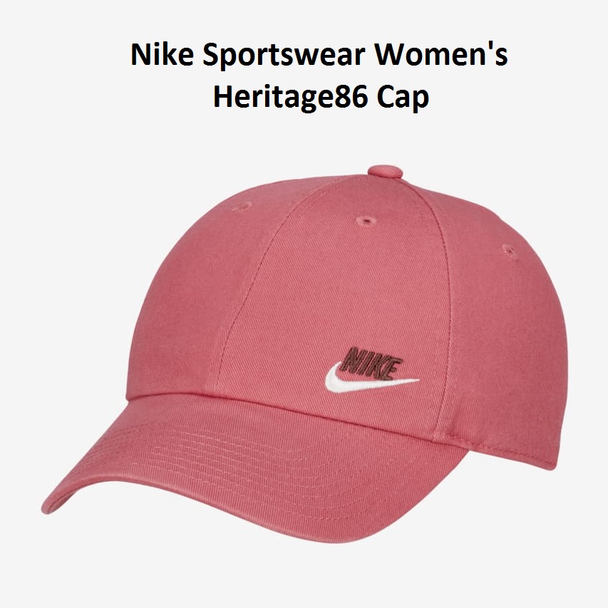 Nike Sportswear AeroBill Featherlight Women's Adjustable Cap, Archaeo Pink/Silver  