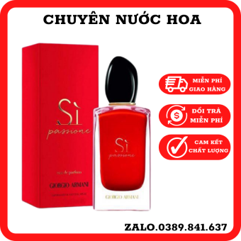 Nước Hoa Nữ Giorgio Armani Sì Đủ Màu 100Ml