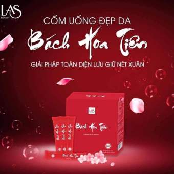 BÁCH HOA TIÊN LÁ BEAUTY cốm uống collagen bổ sung nội tiết tố ,đẹp da ,tăng vòng 1