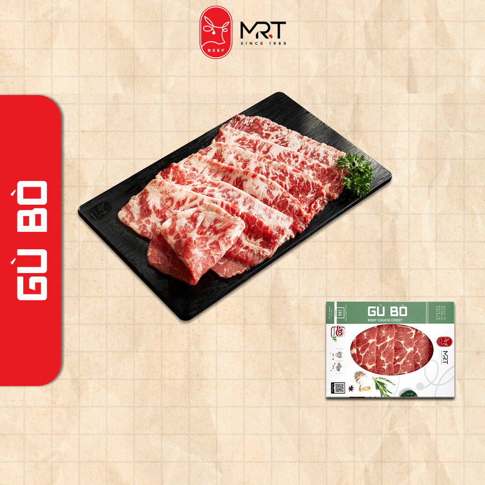Gù bò úc 500gr 100% nhập khẩu dùng ăn lẩu và nướng giao siêu tốc hcm mr.t beef