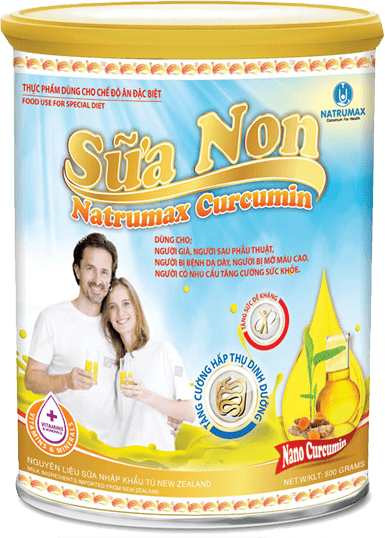 Có bảo hành Sữa non NATRUMAX CURCUMIN Trọng lượng 800gr