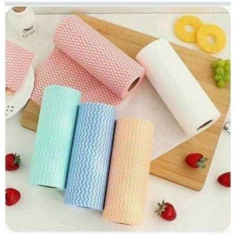 Cuộn khăn lau bằng vải không dệt tiện lợi có thể tái sử dụng nhiều lần, giúp bạn dễ dàng lau chùi các vật dụng trong gia đình từ bàn, ghế, ly, chén, đến laptop, điện thoại một cách dễ dàng,