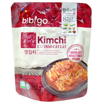 KIM CHI CẢI THẢO CẮT LÁT BIBIGO 100G