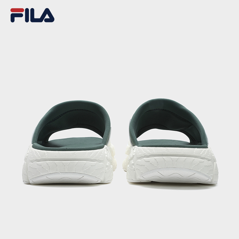 FILA CORE FERN FASHION ORIGINALE Men Slippers Sliders Black White Green