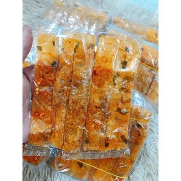Bánh tráng dẻo cuộn tôm hành phi 5 bịch - siêu ngon