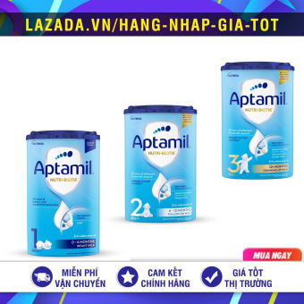 SỮA APTAMIL SỐ 1 - SỐ 2 - SỐ 3 ĐỨC 800G
