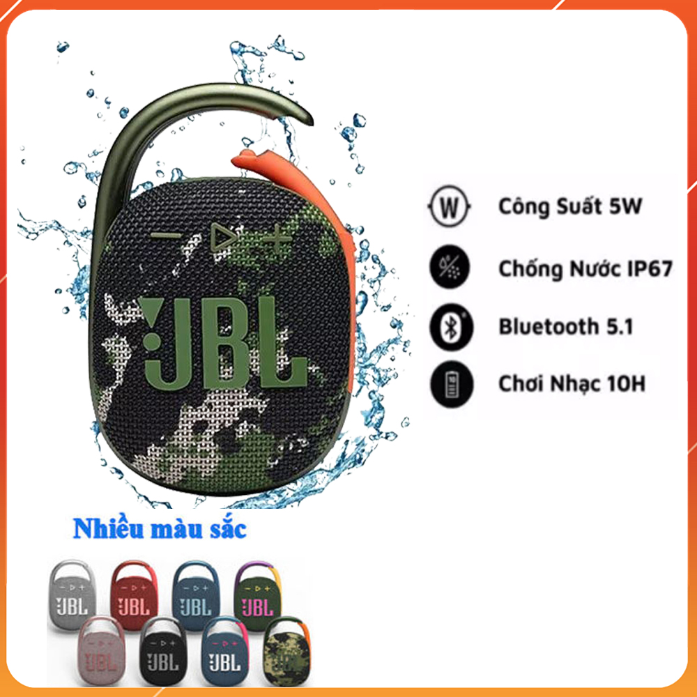 Loa Bluetooth JBL Clip 4 - Loa Bluetooth Mini Bass Mạnh