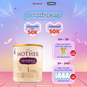 Sữa Bột Namyang I Am Mother 1 400G Đặc Chế Cho Trẻ Từ 0-3 Tháng