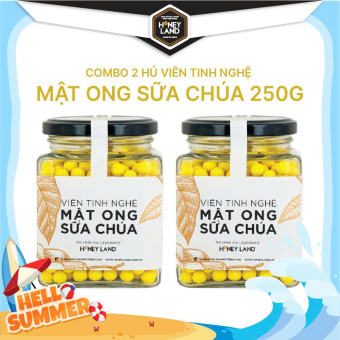 Hộp Viên Tinh Nghệ Mật Ong Sữa Chúa Honeyland 250g, Viên Nghệ Mật Ong Sữa Chúa