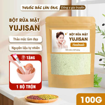 Bột rửa mặt trắng da 100g (Bột đắp mặt, bột đông y làm trắng da) - Lãn Ông