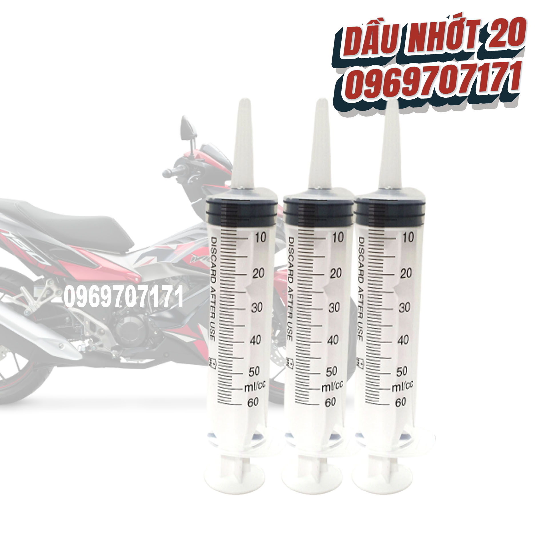 ỐNG BƠM NHỚT LÁP(HỘP SỐ) 60ML