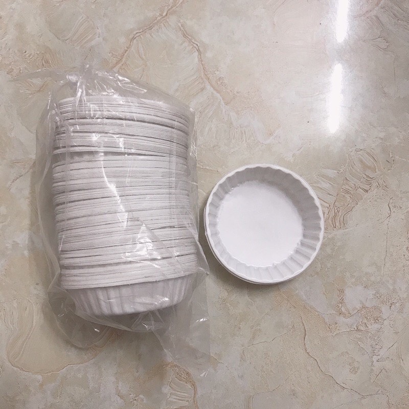 Chén nhựa đựng tương lốc 100 cái