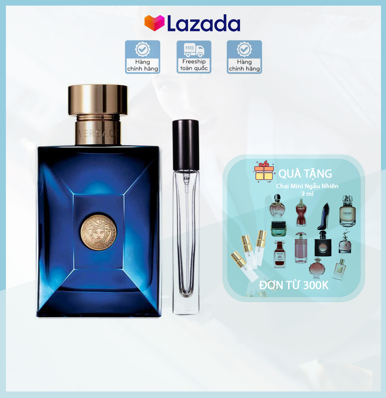 Nước Hoa Nam Ⓥervace Pour Homme Dylan Blue