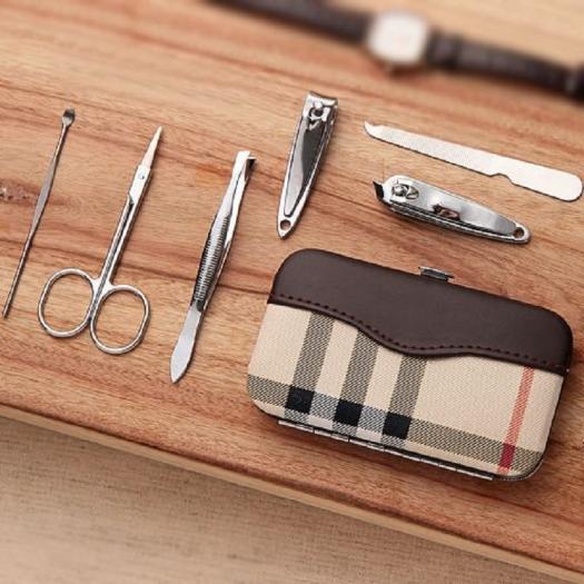 cắt móng tay usa Bộ dụng cụ chăm sóc móng tay mon (Kìm bấm móng tay móng chân loại to bộ dụng cụ cắt tỉa móng tay 7 món chi tiết loại to)