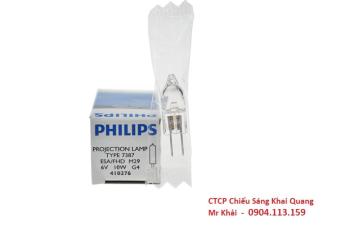 Bóng đèn halogen Philips type 7387 6V 10W G4 Philips