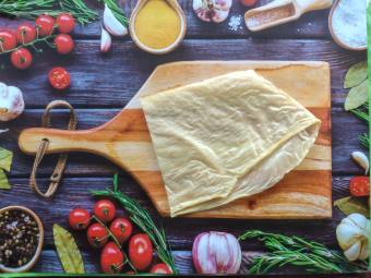 Tàu hũ ky lá dẽo loại đặt biệt trọng lượng 300g - hủ ky 179