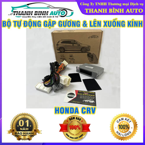 Bộ gập gương & lên xuống kính xe tự động - chuẩn theo hãng honda crv