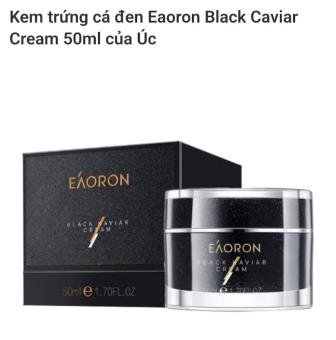Kem Trứng Cá Đen Eaoron-Black Kaviar Cream 50ml