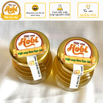 Mật ong Hoa Bạc Hà Hobi 100ml