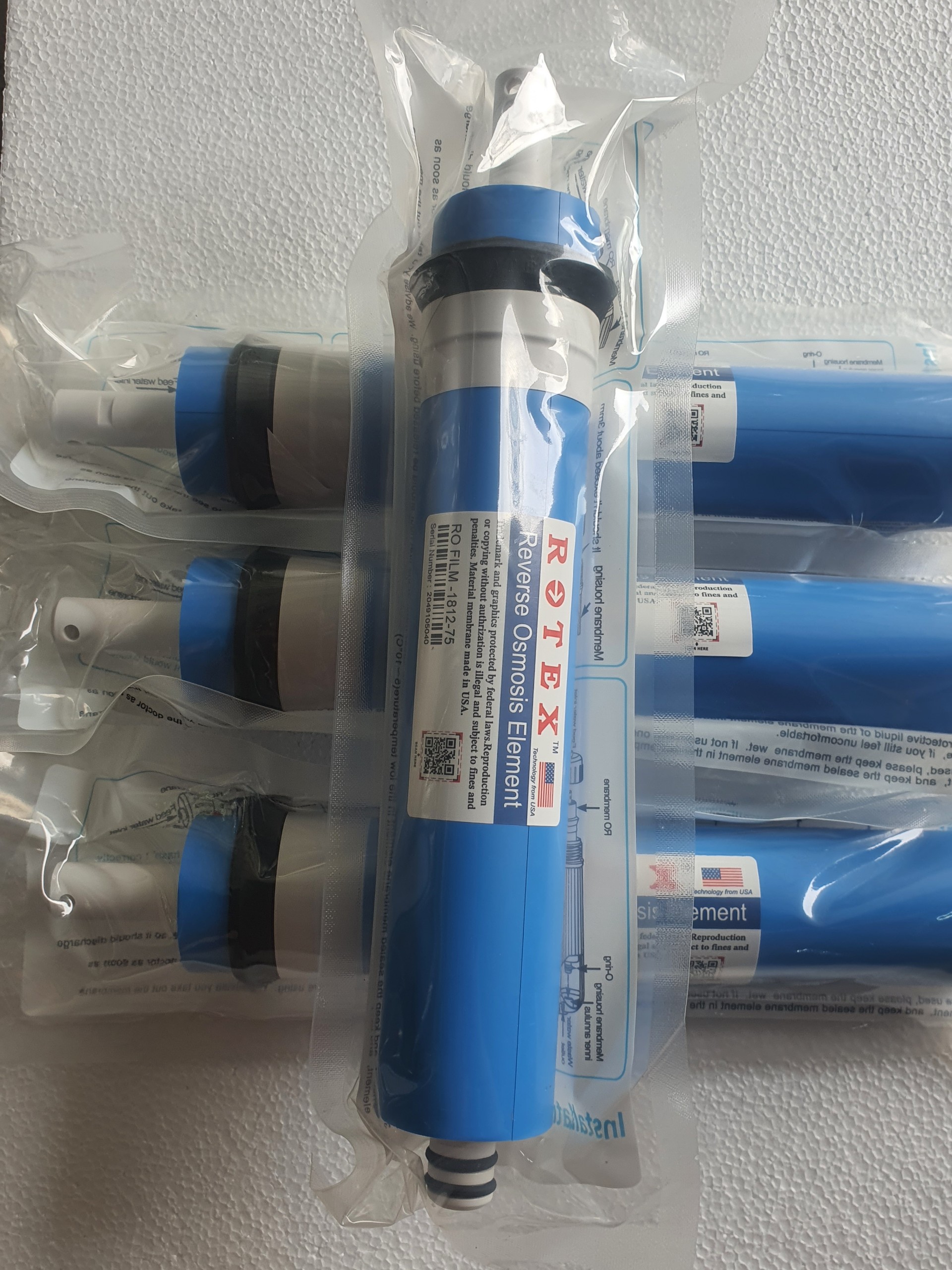 Lõi lọc RO dùng cho máy lọc RO (Màng RO Rotex 75G)